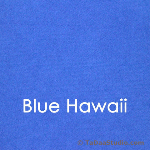 Blue Hawaii Bamboo Felt