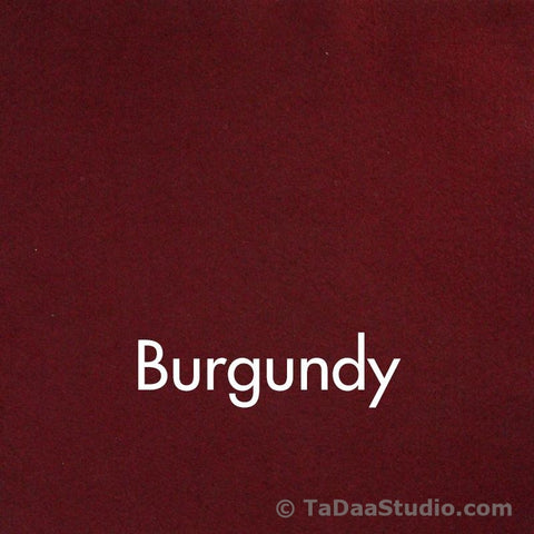 Burgundy Wool Felt