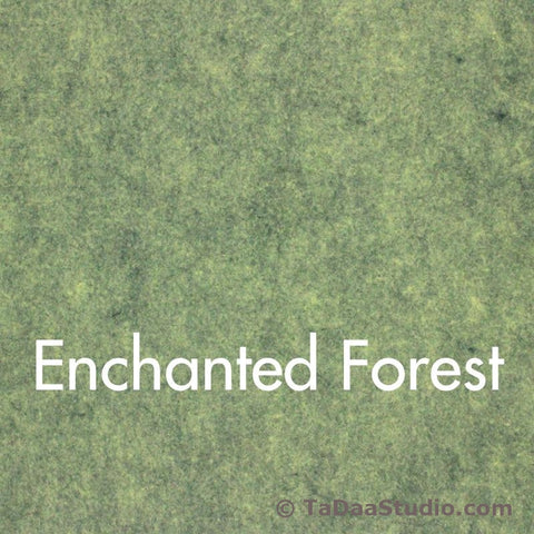 Enchanted Forest Wool Felt