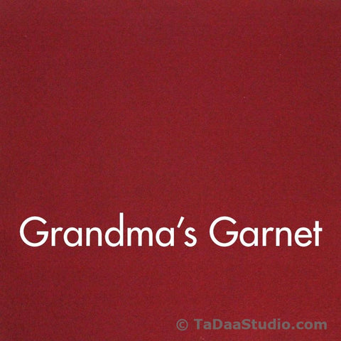 Garnet Wool Felt
