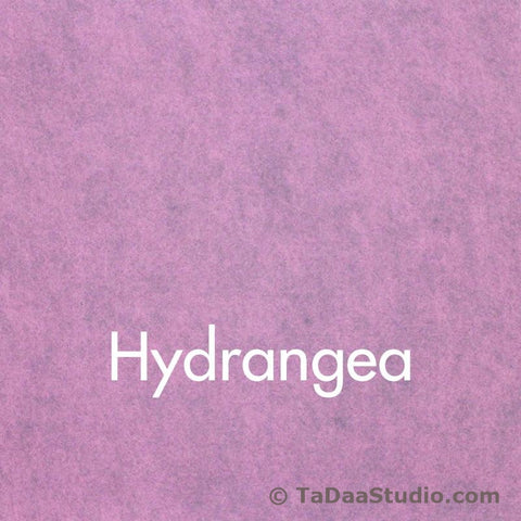 Hydrangea Wool Felt