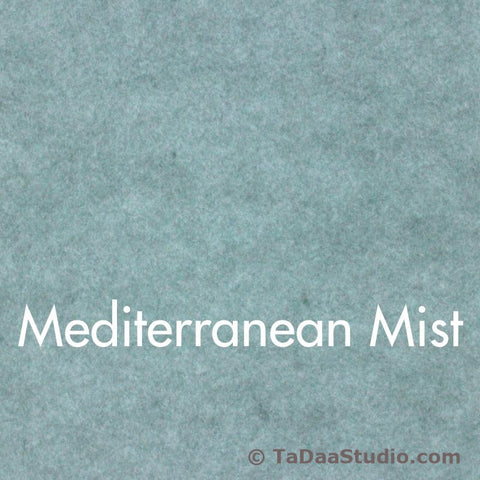 Mediterranean Mist Wool Felt