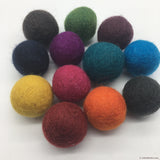 Cat Toys-- catnip laced felt balls