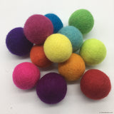 Cat Toys-- catnip laced felt balls