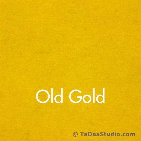 Old Gold Wool Felt