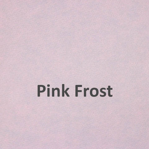 Pink Frost Wool Felt