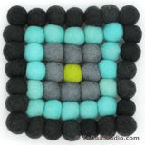 Wool Felt Ball Trivets