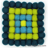 Wool Felt Ball Trivets