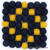 Wool Felt Ball Trivets