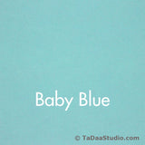 Baby Blue Wool Felt