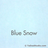 Blue Snow Wool Felt