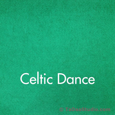 Celtic Dance Wool Felt