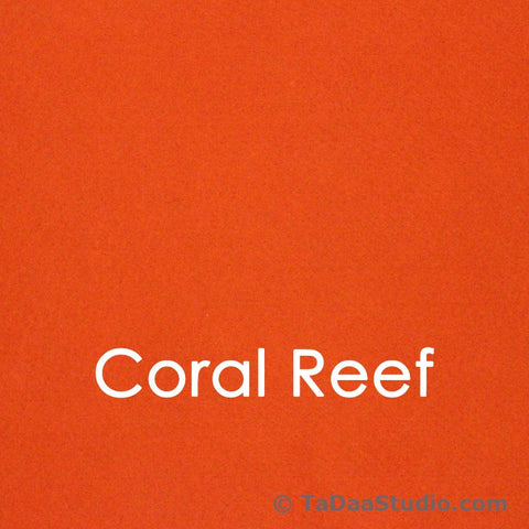 Coral Reef Bamboo Felt