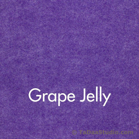 Grape Jelly Wool Felt