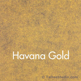 Havana Gold Wool Felt