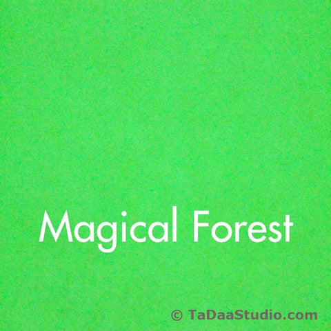 Magical Forest Wool Felt