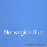 Norwegian Blue Wool Felt
