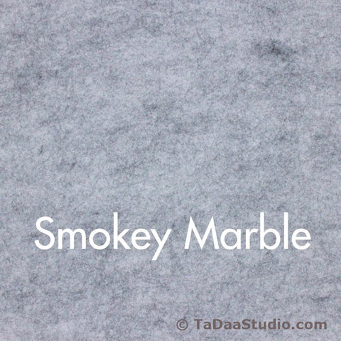 Smokey Marble Wool Felt