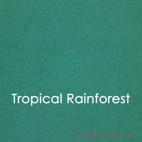 Tropical Rainforest Bamboo Felt