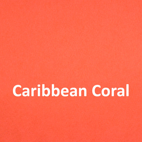 Caribbean Coral Wool Felt