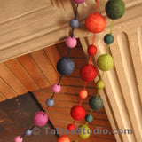 Craft Party!  Felt Balls - Garlands, Trivets and Bouquets