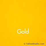 Gold Wool Felt