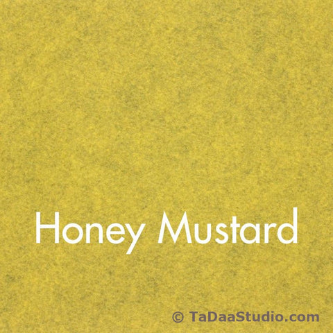 Honey Mustard Wool Felt