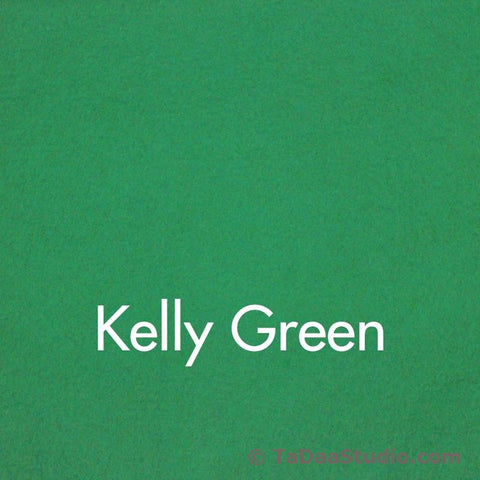 Kelly Green Wool Felt