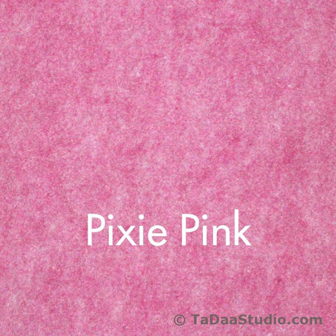 Pixie Pink wool felt squares for craft or pillow projects! TaDaa